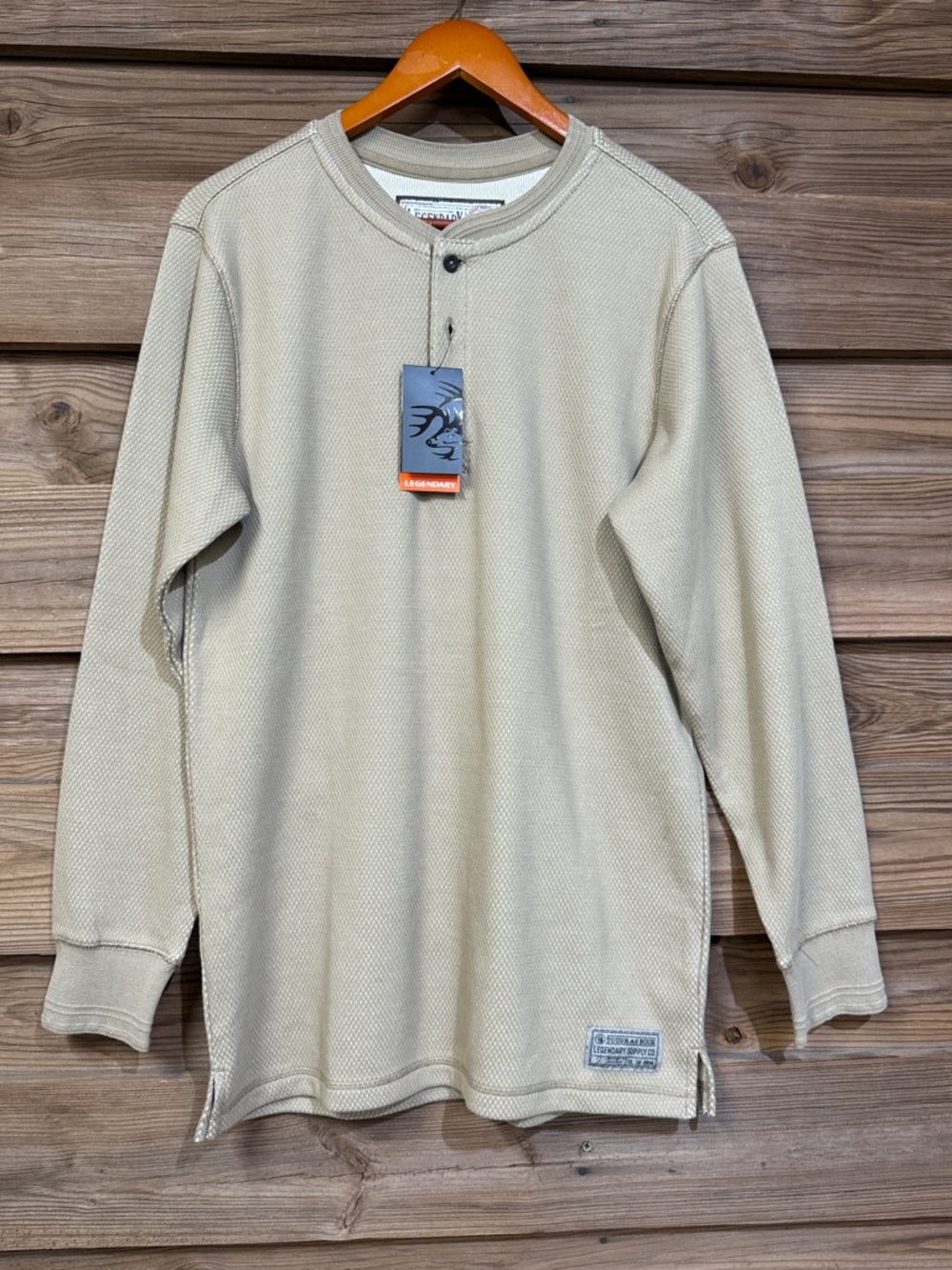 Legendary Whitetails Tough as Buck Double Layer Henley